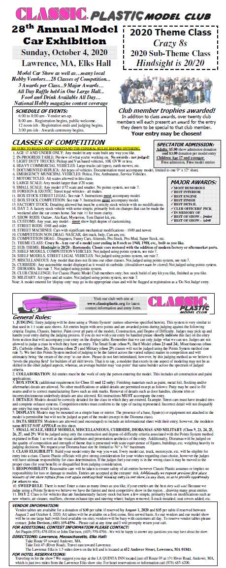 classic plastic model club